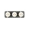 Triple Prise De Courant 2P+T Surface Dooxie 16A Précâblées Finition Blanc LEGRAND -Grohe Shop triple prise de courant 2pt surface dooxie 16a precablees finition blanc legrand