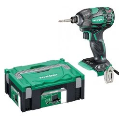 HITACHI - HIKOKI Visseuse à Frappe Sans Fil HIKOKI WH18DBDL2W2Z - 18 V - 207 Nm
